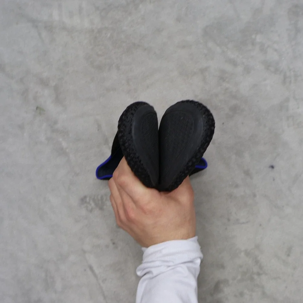 Rothys Women 6 Flats Shoes Black The Loafer Knit‎ Sustainable Slip On Everyday